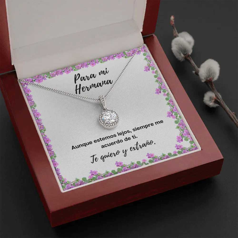 Para mi hermana - te quiero y extraño