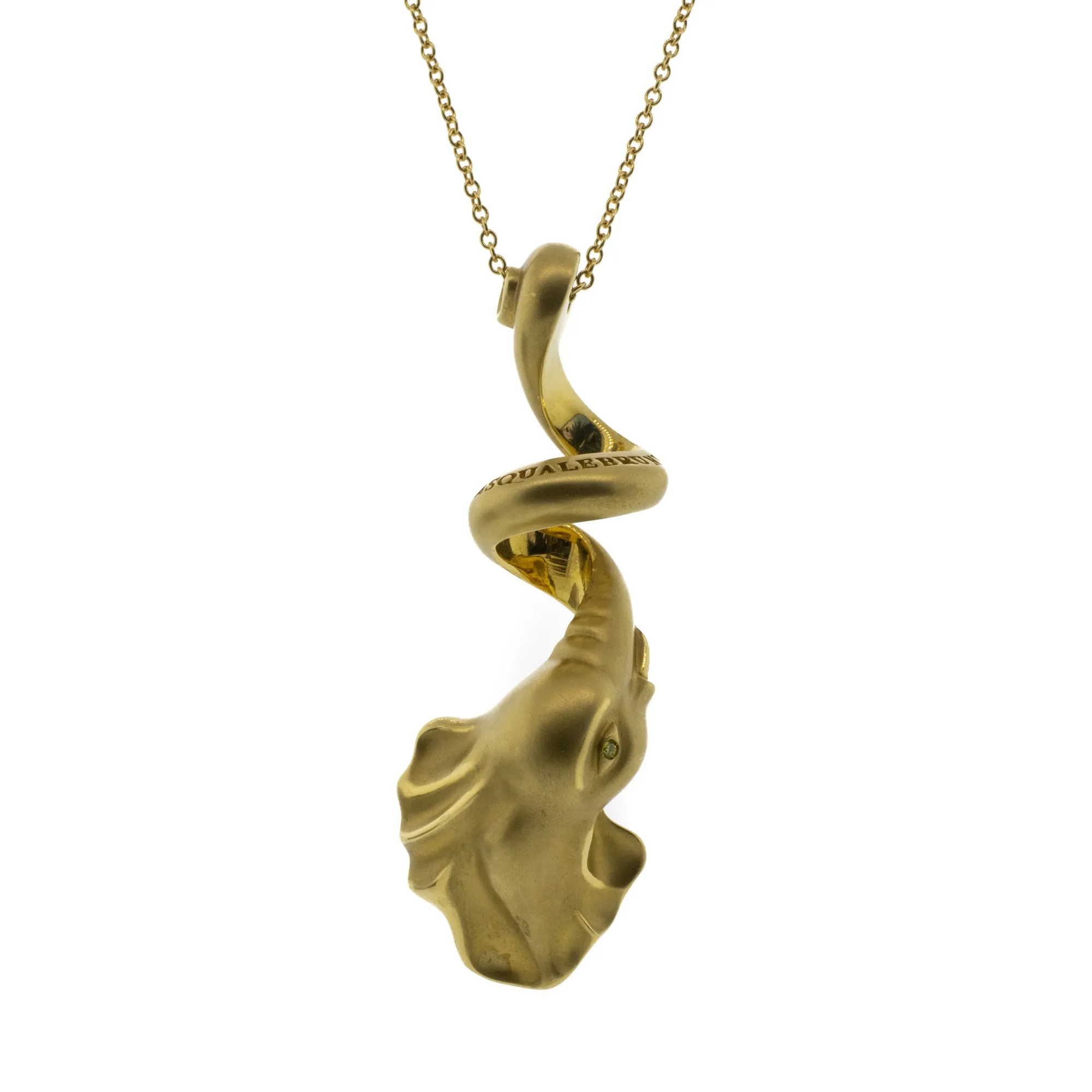Pasquale Bruni Italian Elephant Diamond Necklace