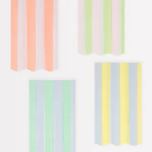 Pastel Stripe Guest Towels
