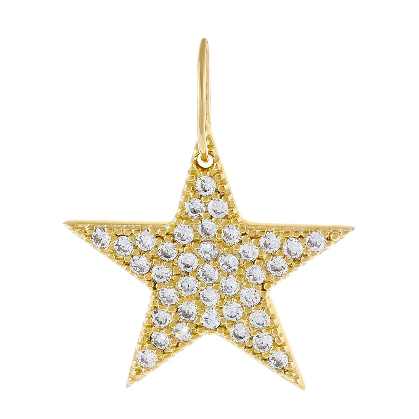 Pavé Star Charm