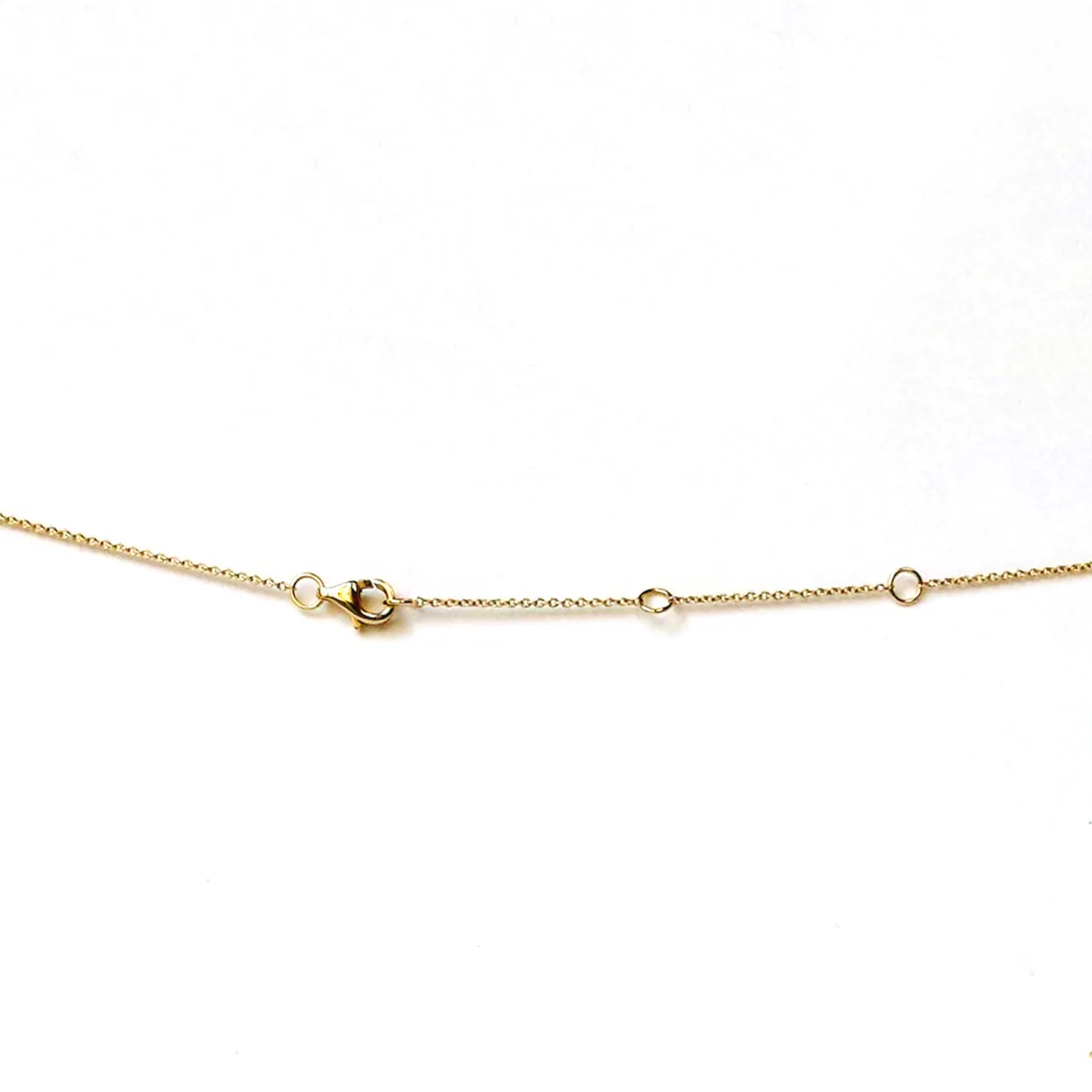 Pave Diamond Star Cluster Necklace