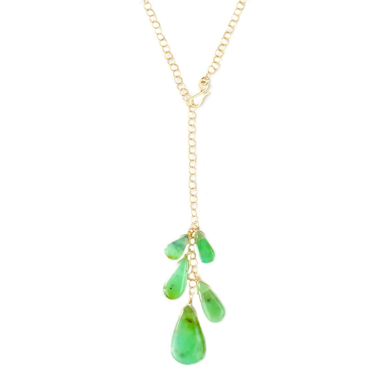 pippa chrysoprase necklace