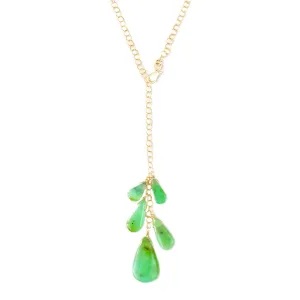 pippa chrysoprase necklace