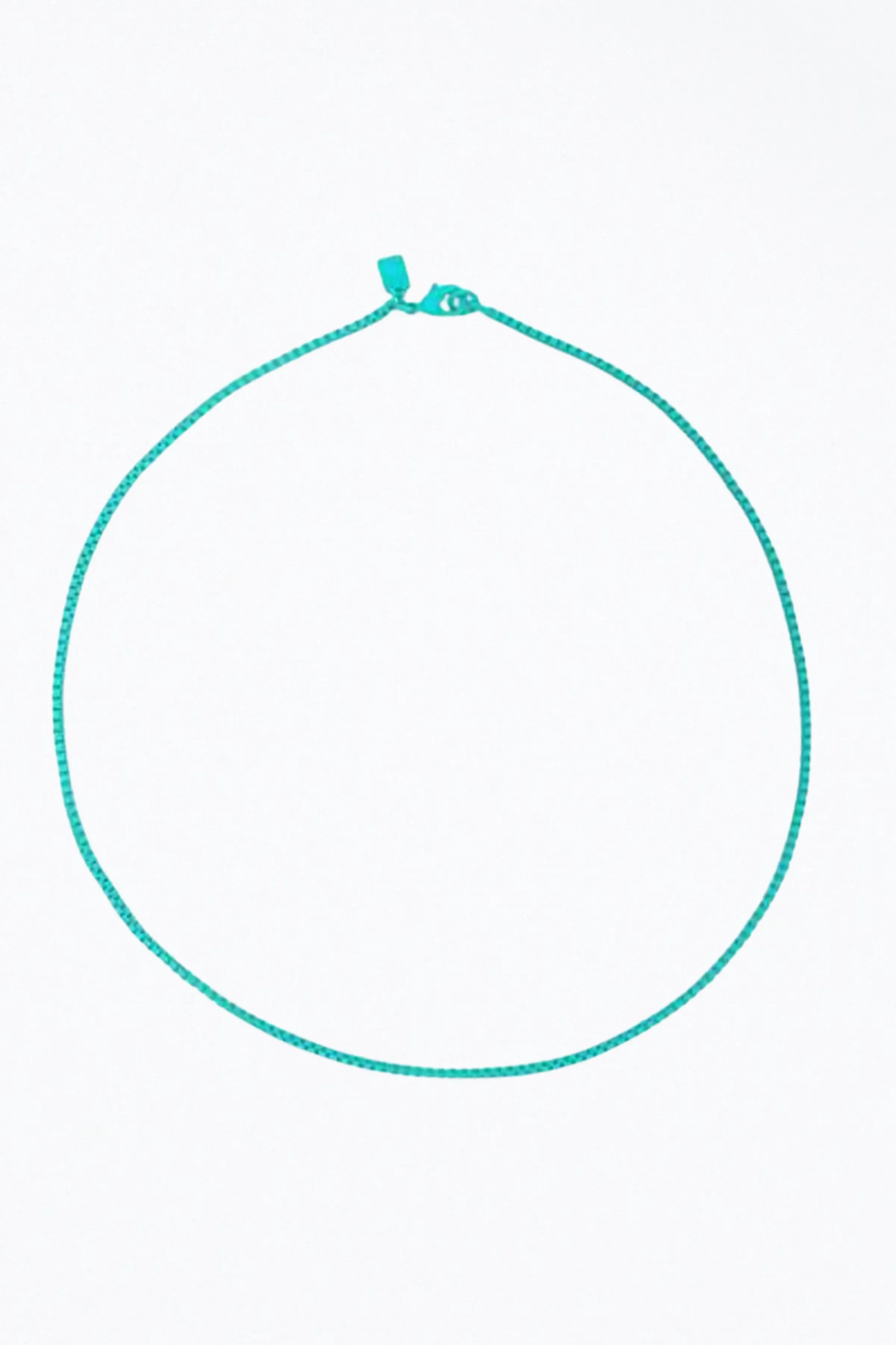 PLASTALINA ENAMEL CHAIN NECKLACE