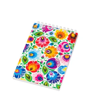 Polish Folk Art Small Spiral Notebook