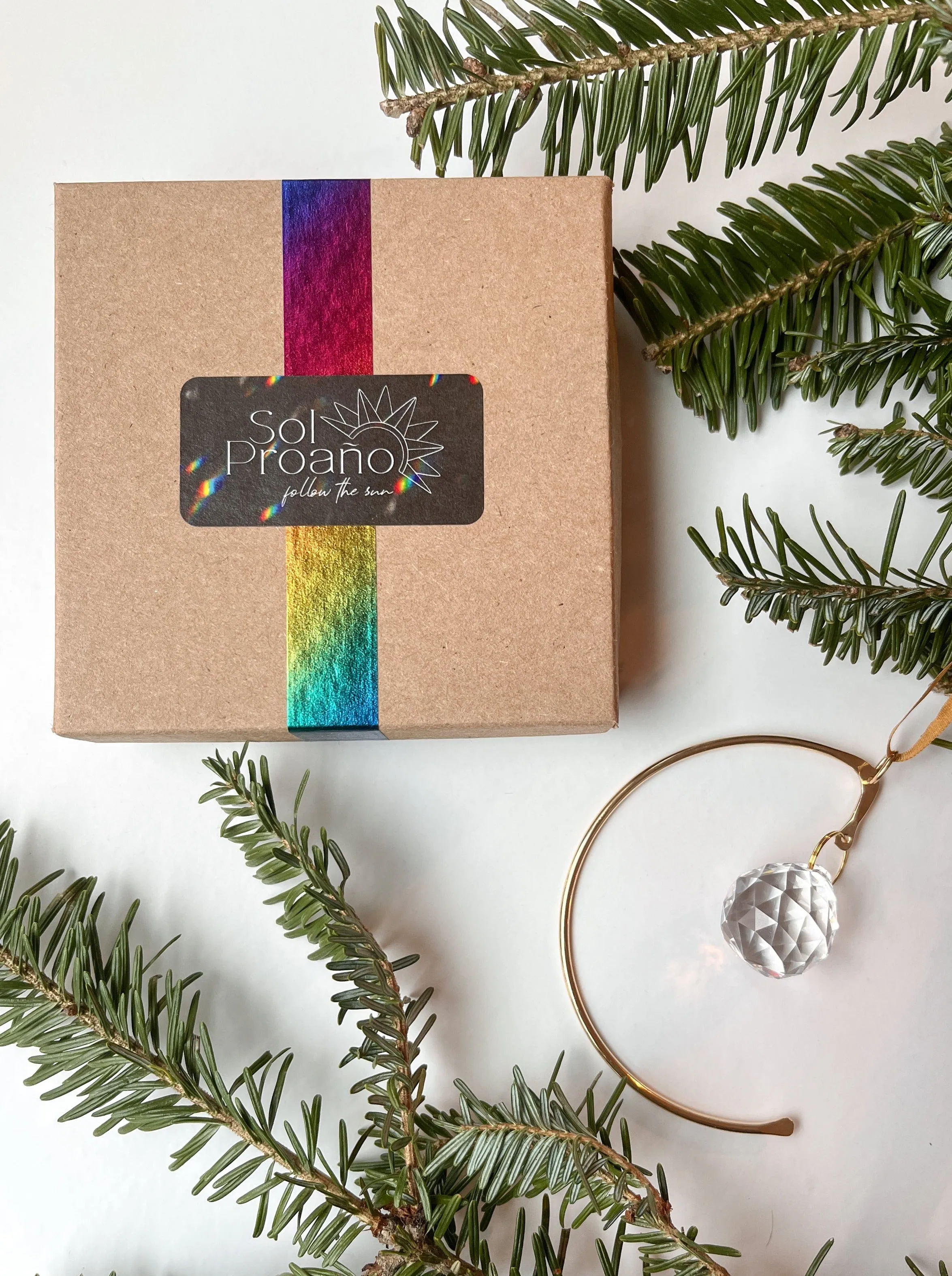 Prisma Ornament Crescent