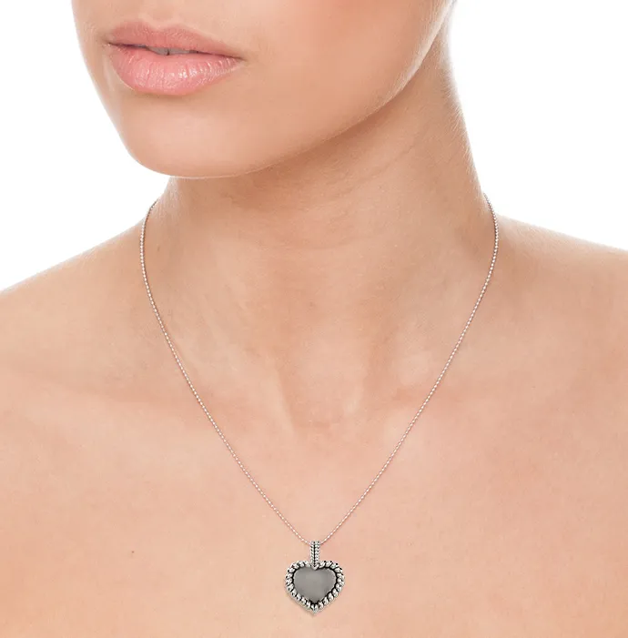 Pug Puppy Love Heart Pendant