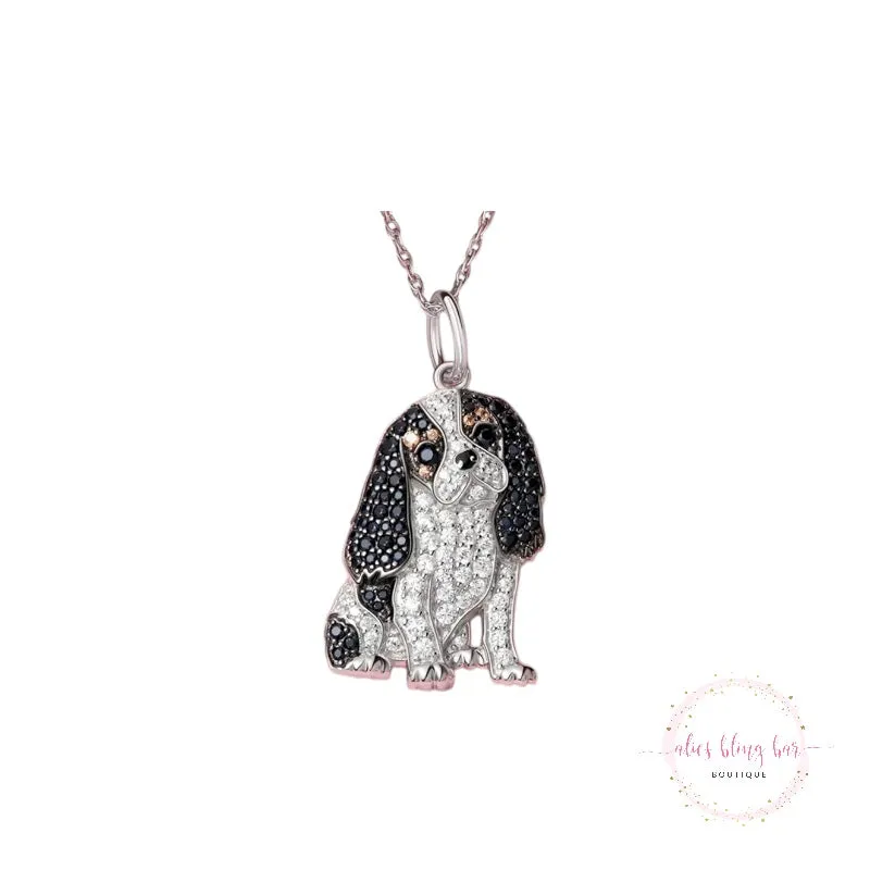Puppy Kisses - Cavalier Necklace