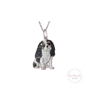 Puppy Kisses - Cavalier Necklace