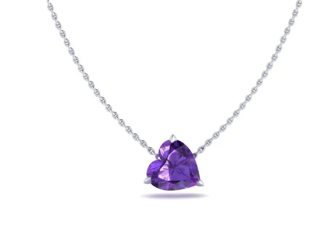 Purple Reign: The Royal Heart of Amethyst