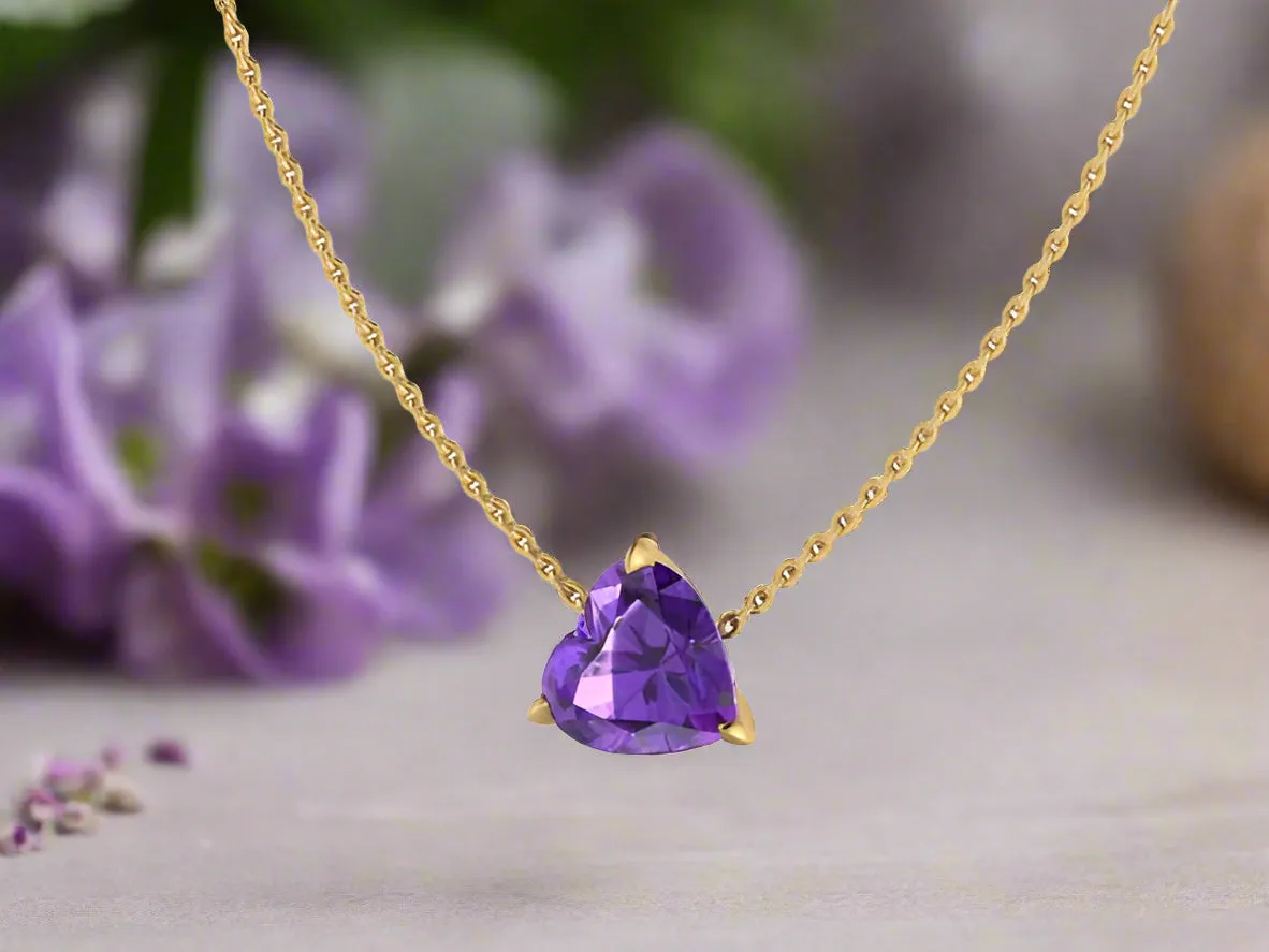 Purple Reign: The Royal Heart of Amethyst