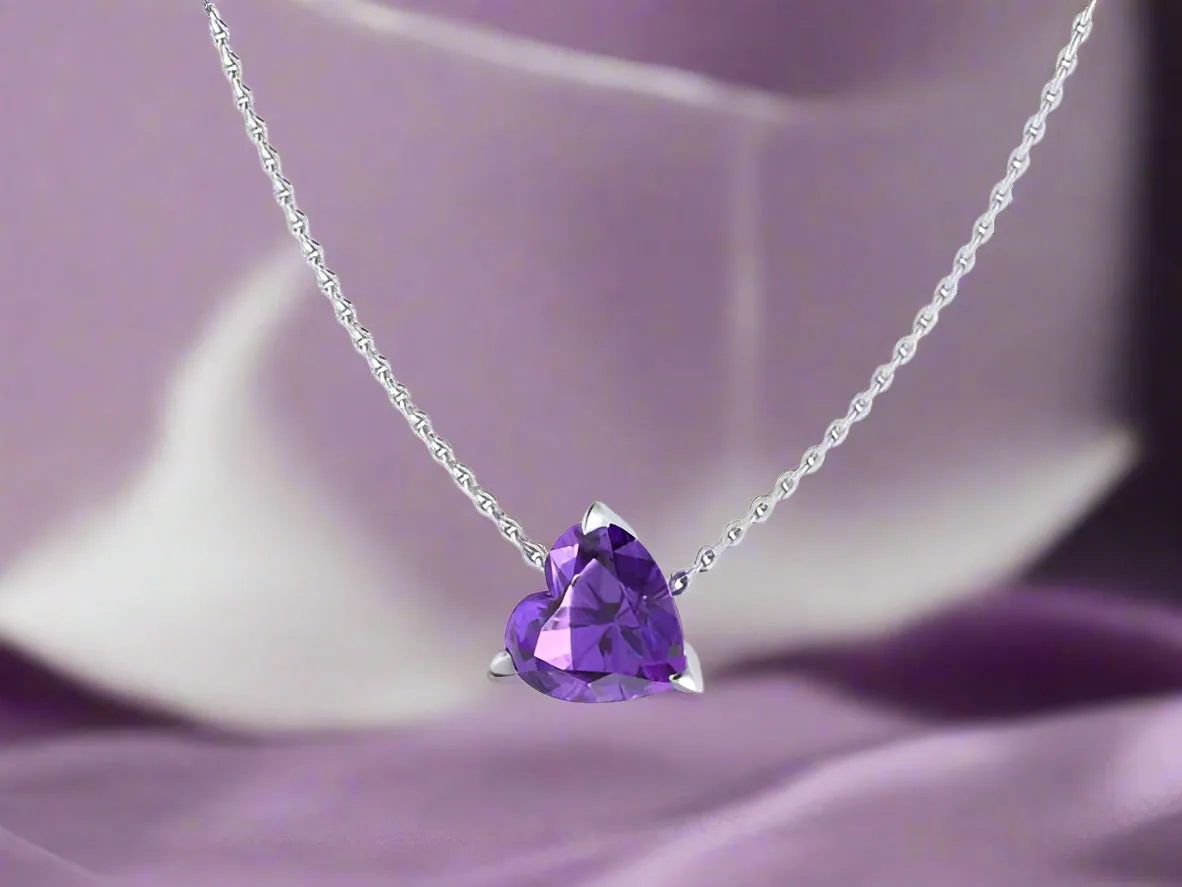 Purple Reign: The Royal Heart of Amethyst