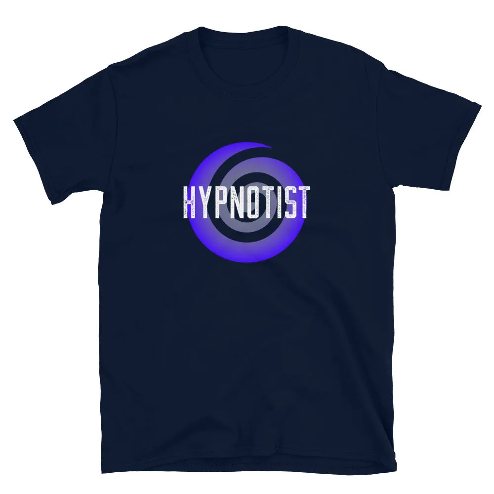 "HYPNOTIST" with spiral Short-Sleeve Unisex T-Shirt