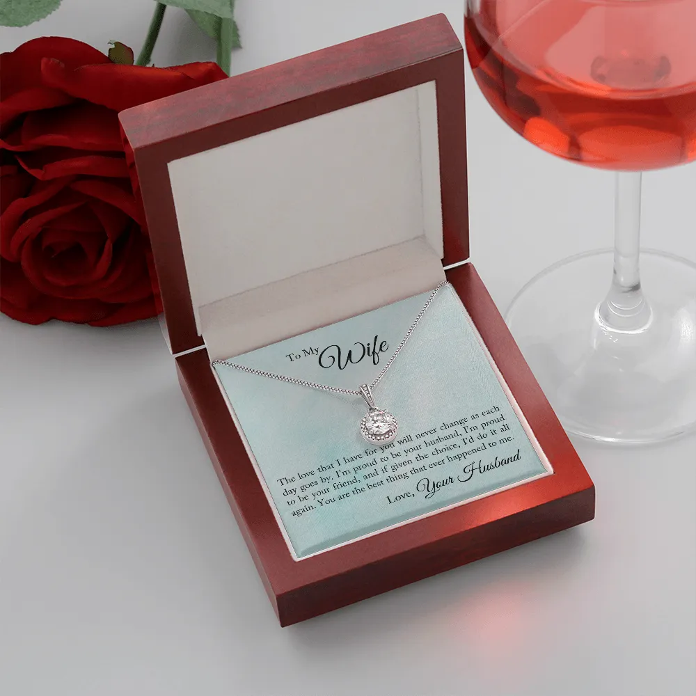 "You are the best thing" Eternal Hope Necklace
