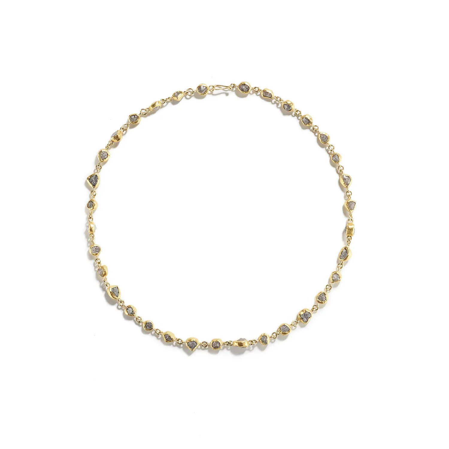 Raw Diamond Chain Necklace