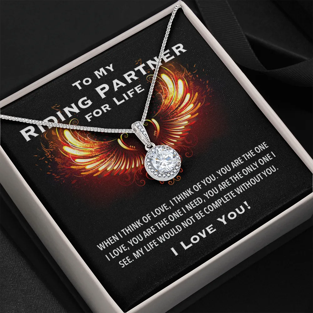 Riding Partner Eternal Love Valentine's Necklace