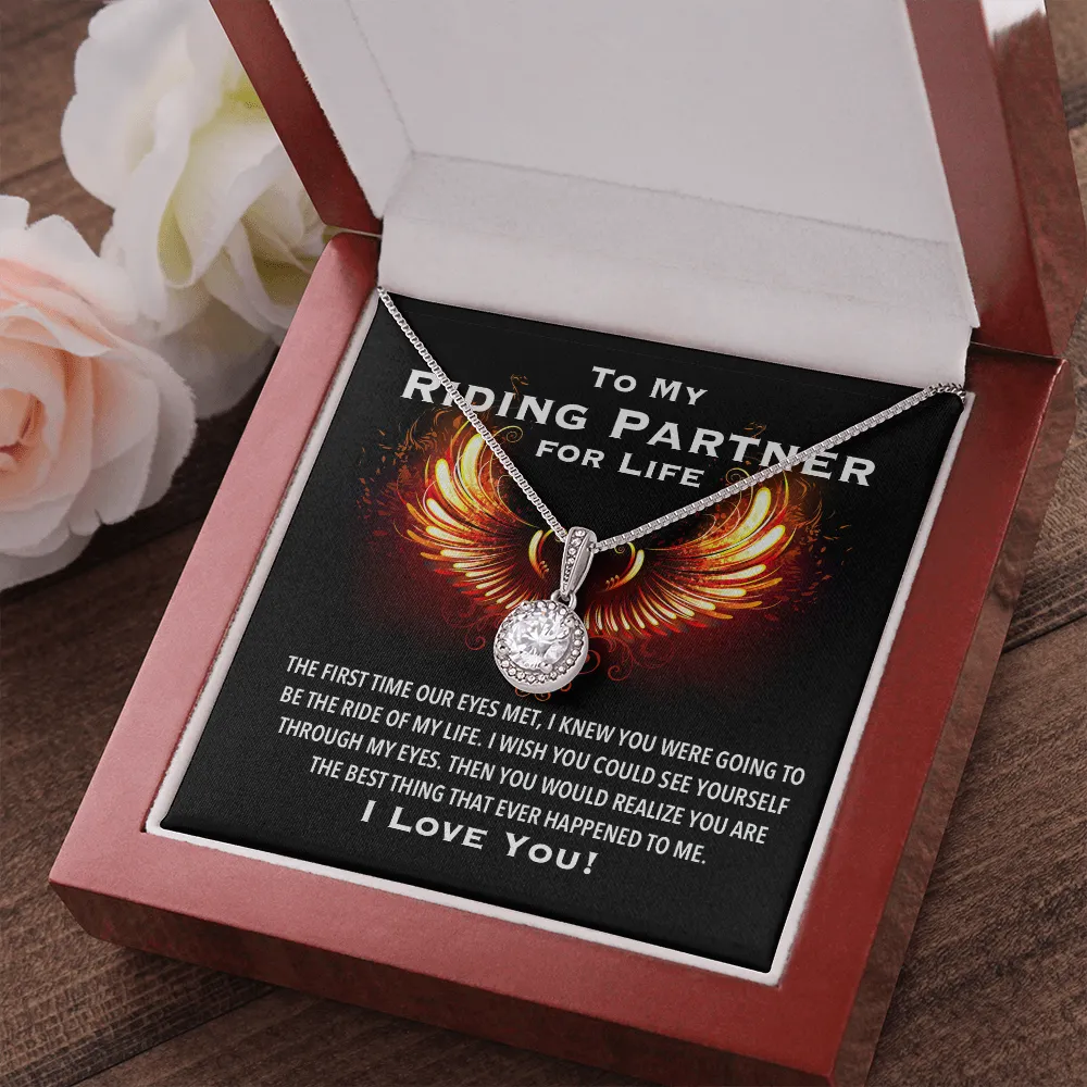 Riding Partner Eternal Love Valentine's Necklace