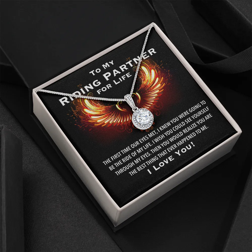 Riding Partner Eternal Love Valentine's Necklace
