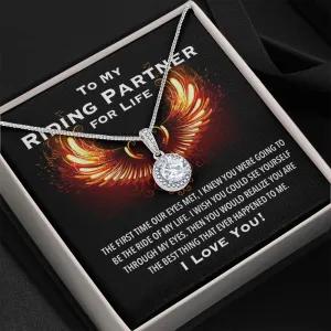 Riding Partner Eternal Love Valentine's Necklace