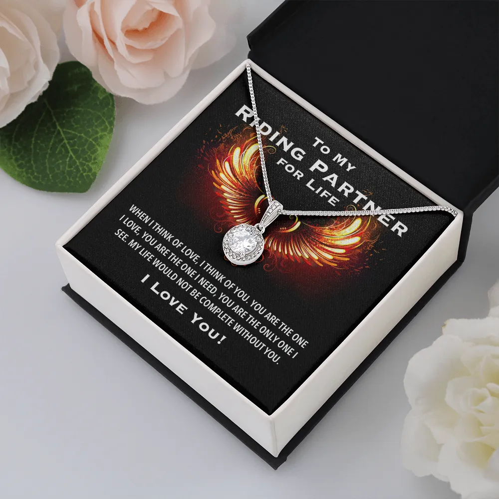 Riding Partner Eternal Love Valentine's Necklace
