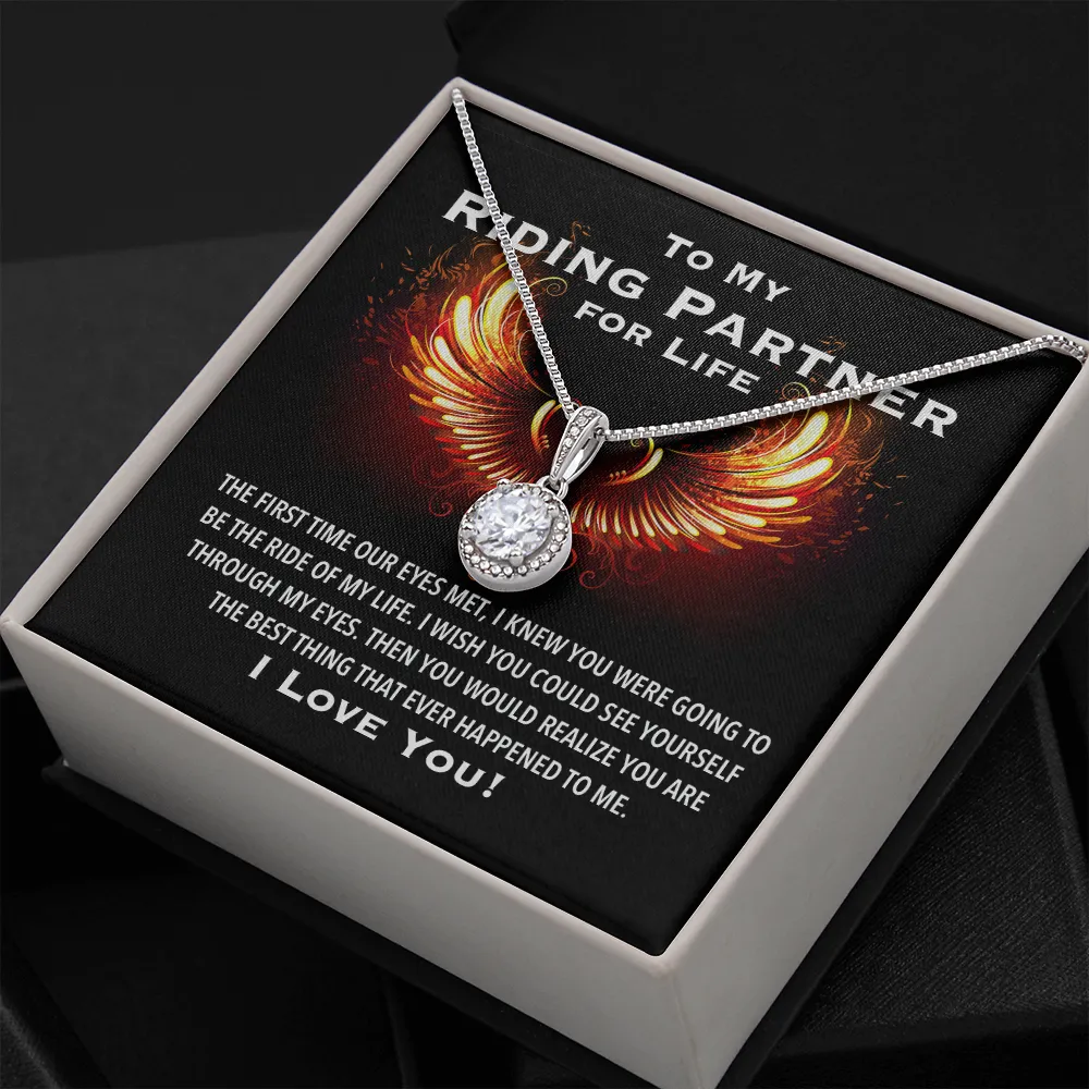 Riding Partner Eternal Love Valentine's Necklace