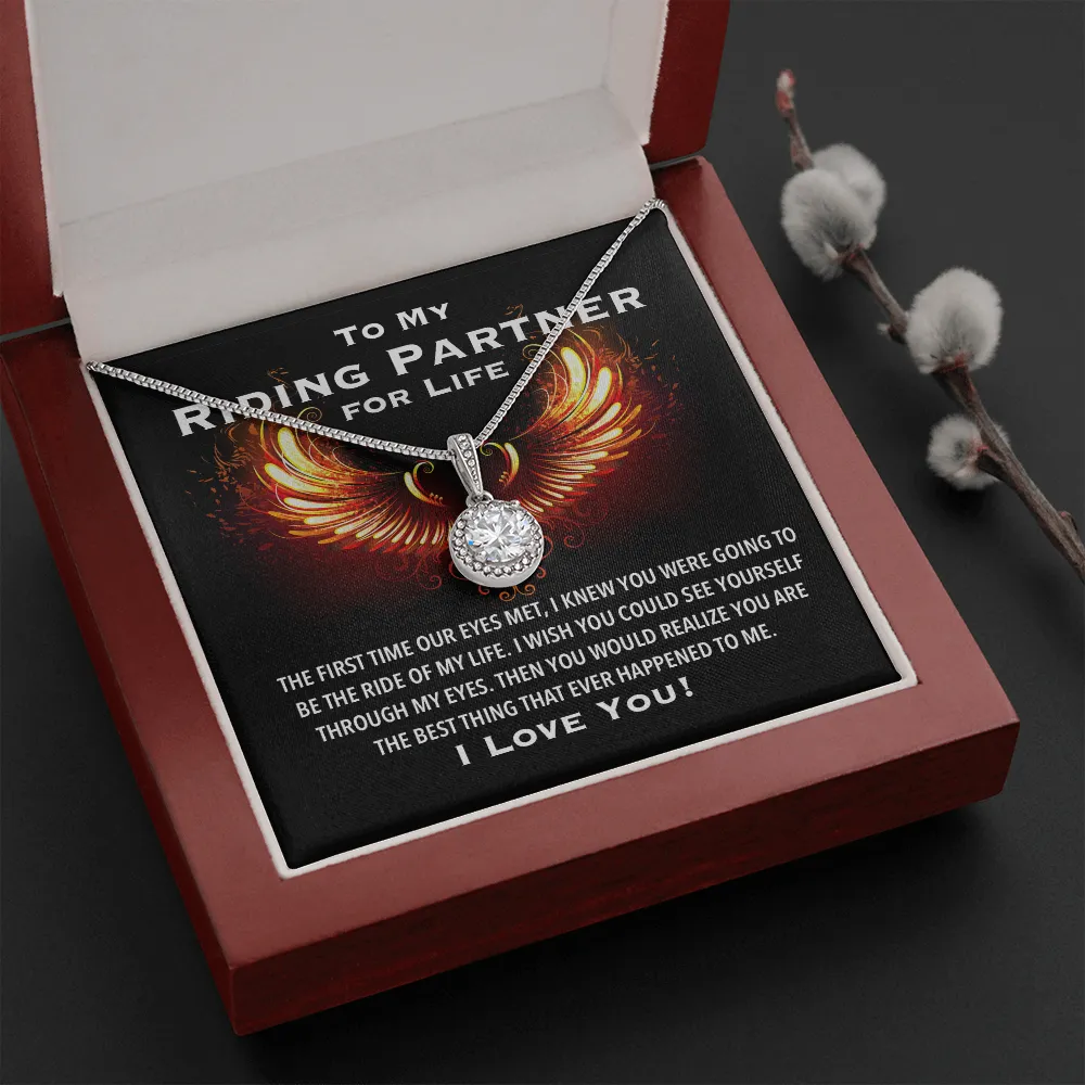 Riding Partner Eternal Love Valentine's Necklace