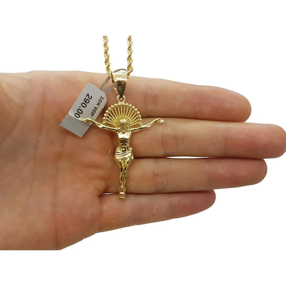Rope Chain 2.5MM 10K With Vep en OR 10K MNG-003