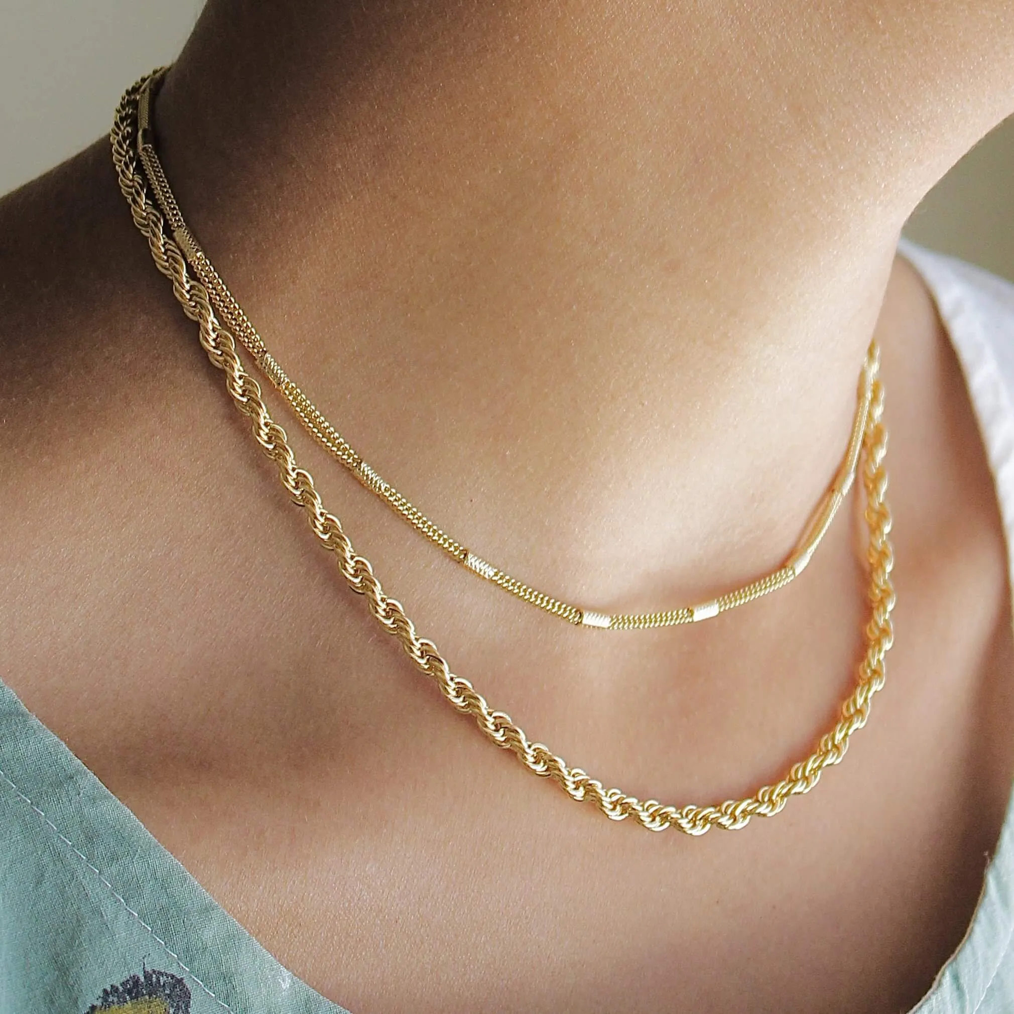 Roped Chain Necklace