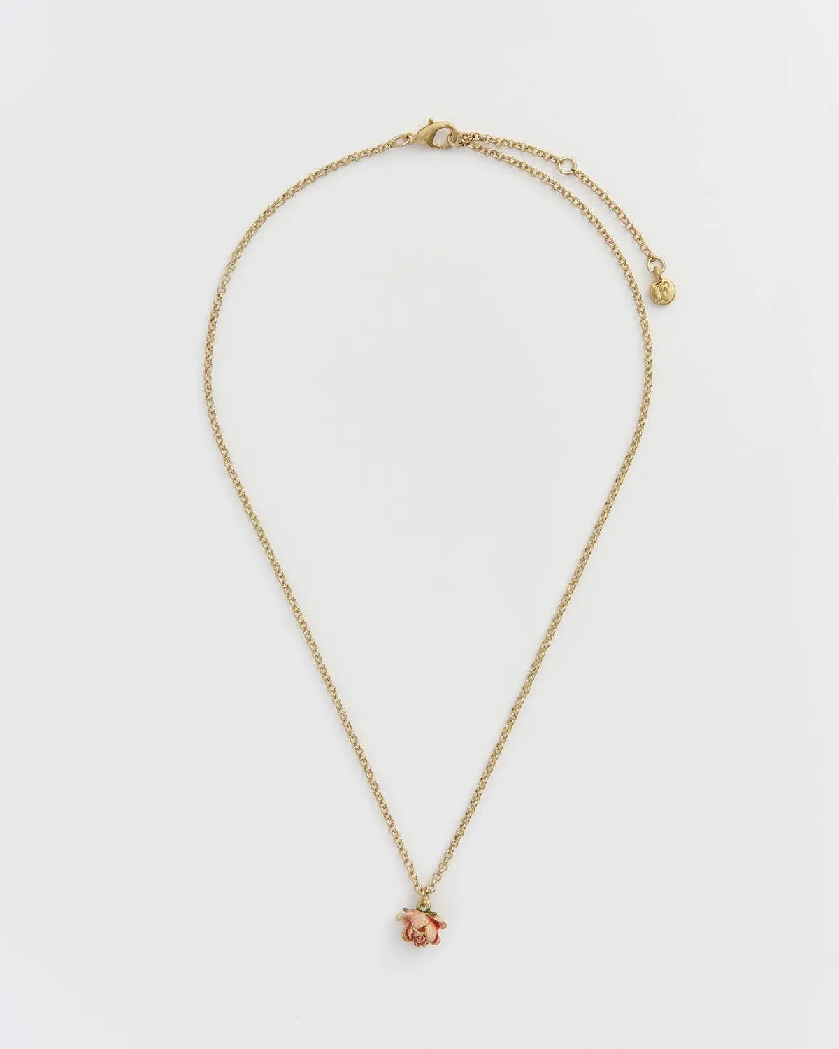 Rose Bud Necklace