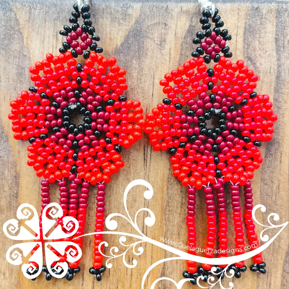 Roses Bouquet Beaded Set