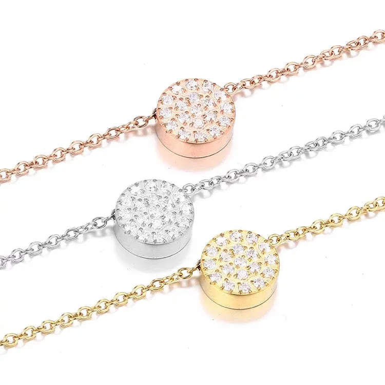 Round Shimmer Necklace
