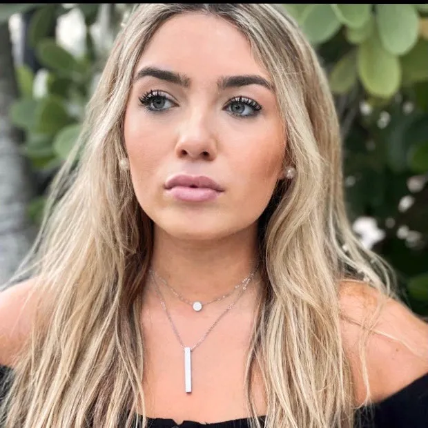 Round Shimmer Necklace