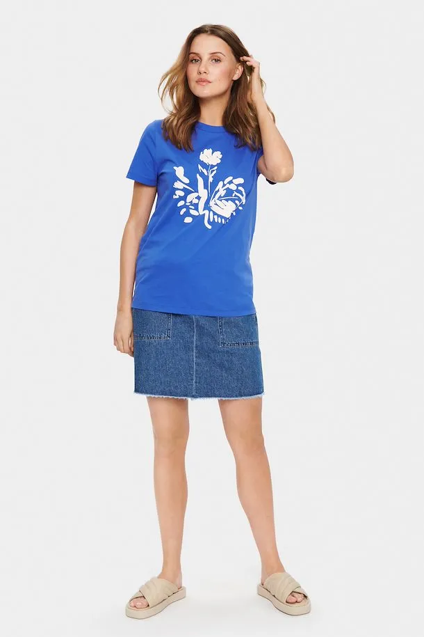 Saint Tropez Mitula T-Shirt in Dazzling Blue