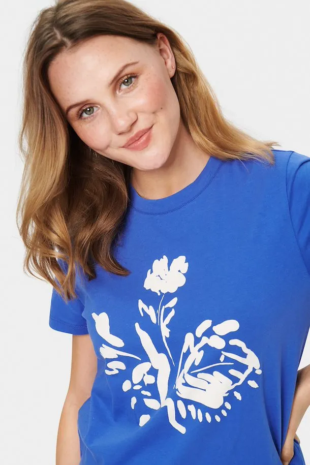 Saint Tropez Mitula T-Shirt in Dazzling Blue