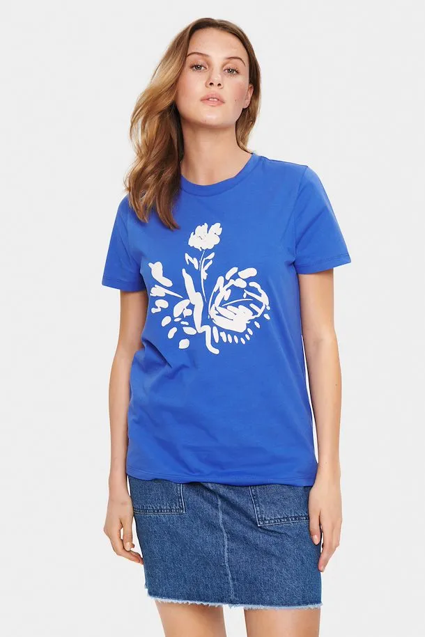 Saint Tropez Mitula T-Shirt in Dazzling Blue
