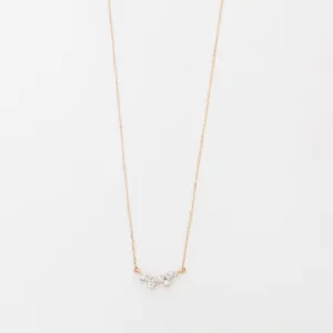 Scattered Diamond Necklace