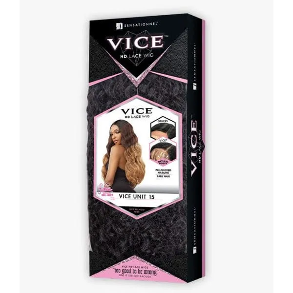 Sensationnel Synthetic Hair Vice HD Lace Front Wig - VICE UNIT 15