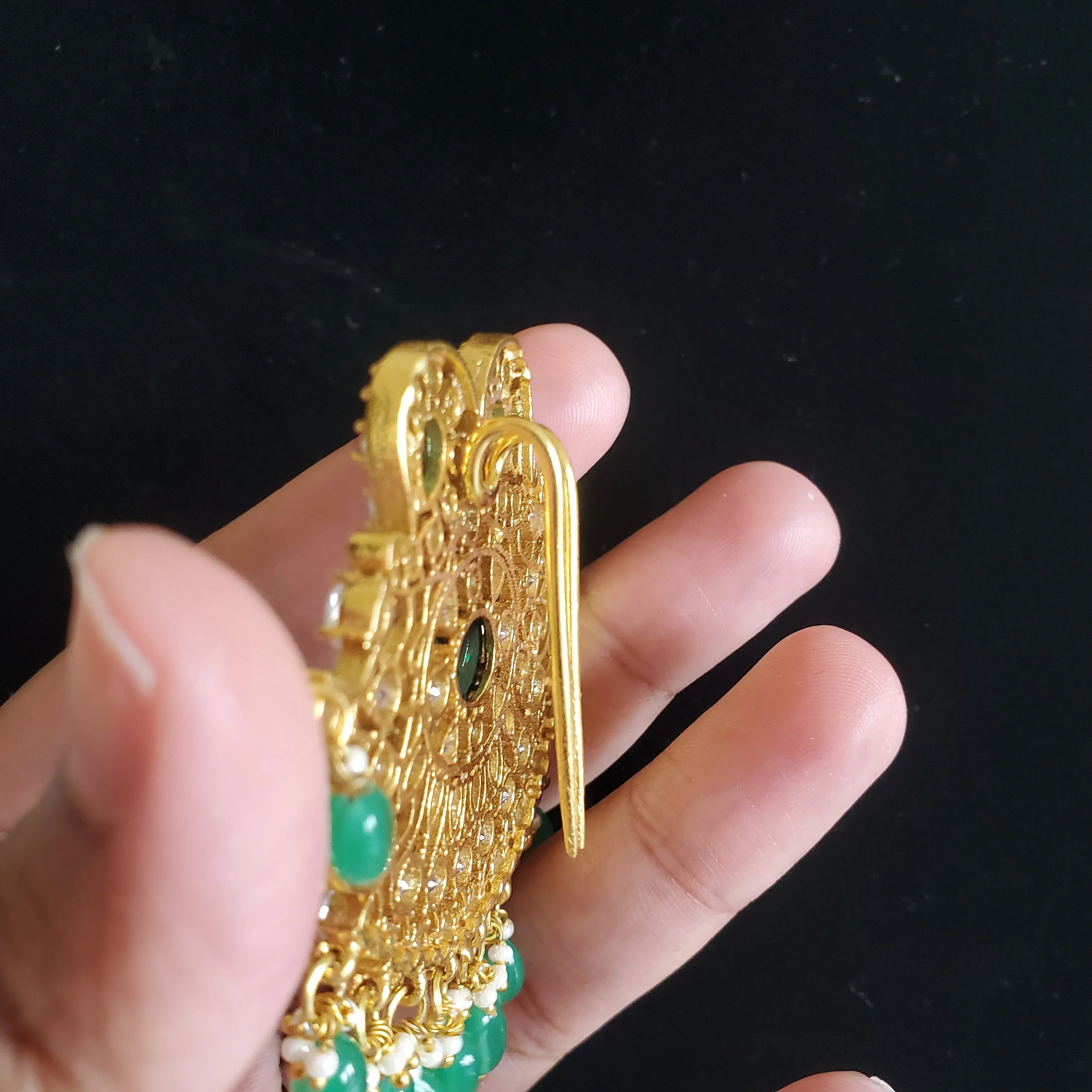 Shahina Moissonite look alike pendant