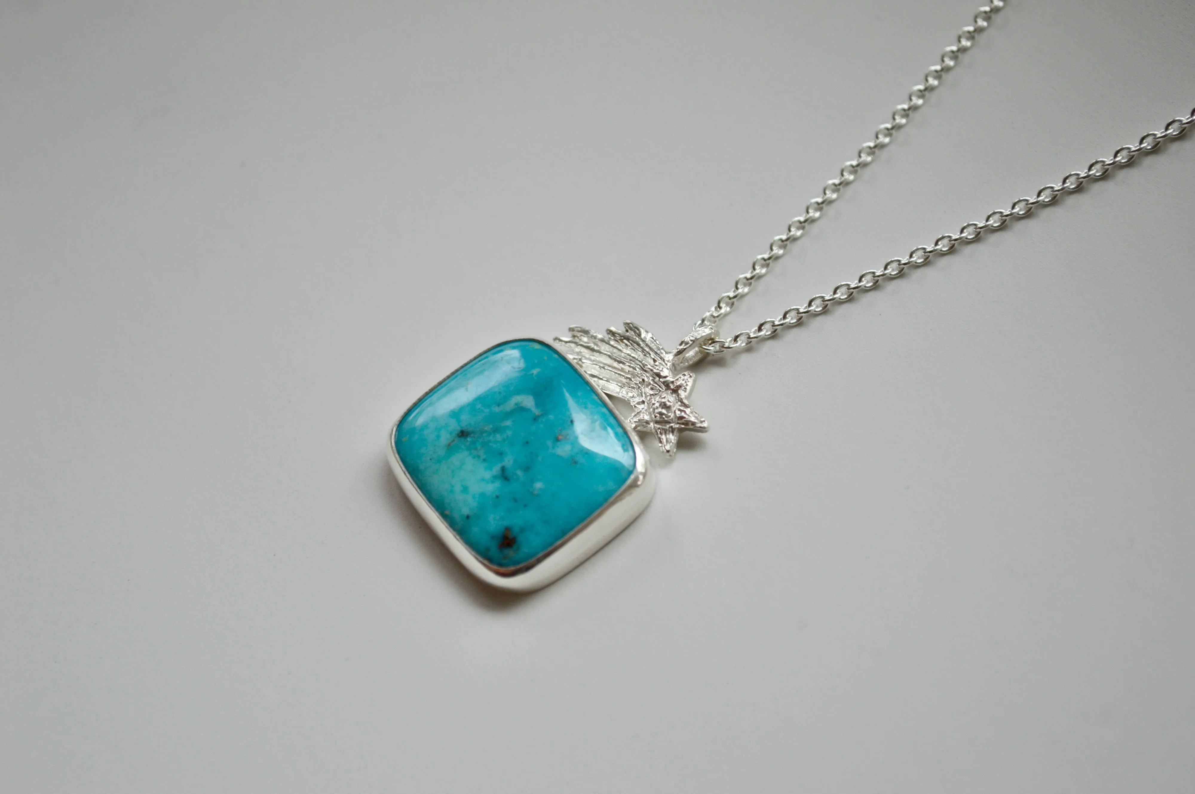 Shooting Star Campitos Turquoise Necklace OOAK