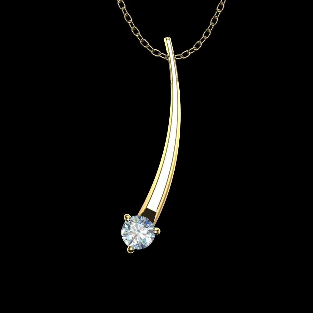 Shooting Star Pendant