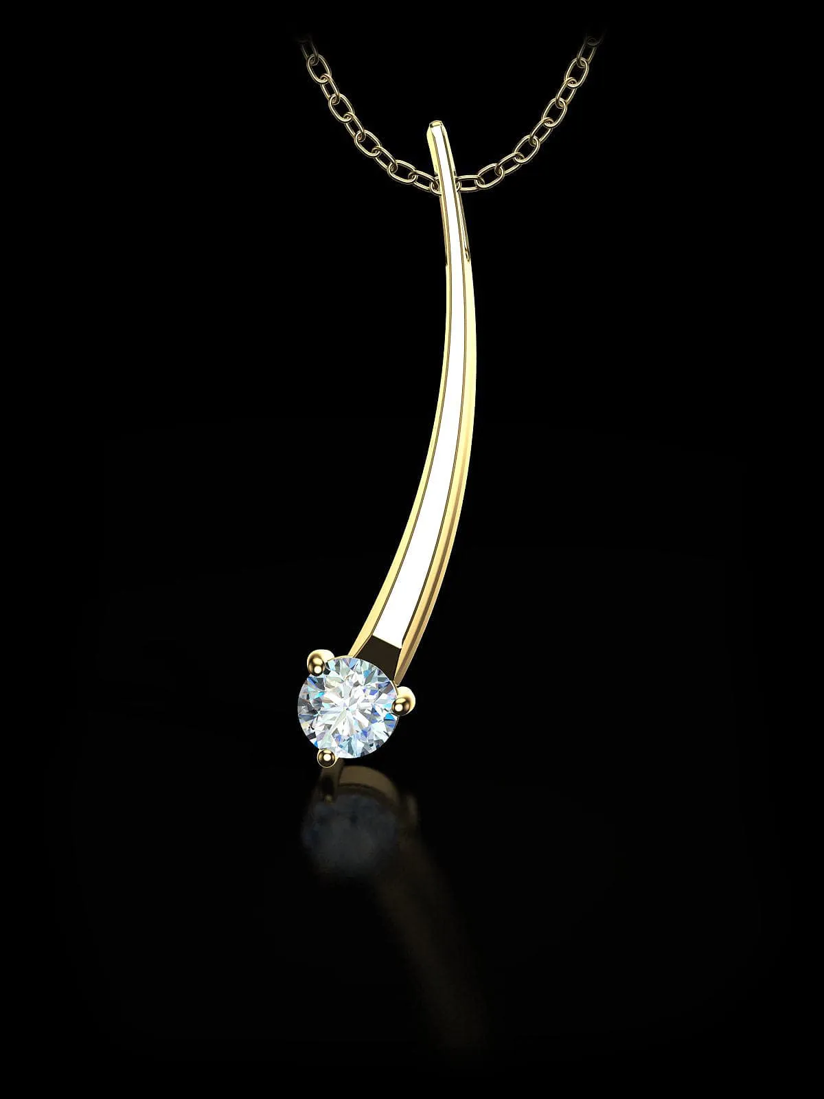 Shooting Star Pendant