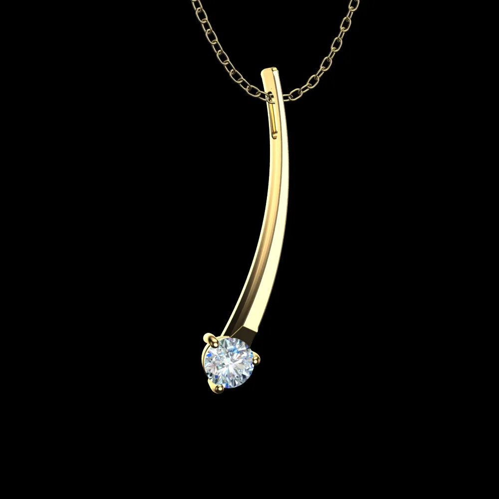 Shooting Star Pendant