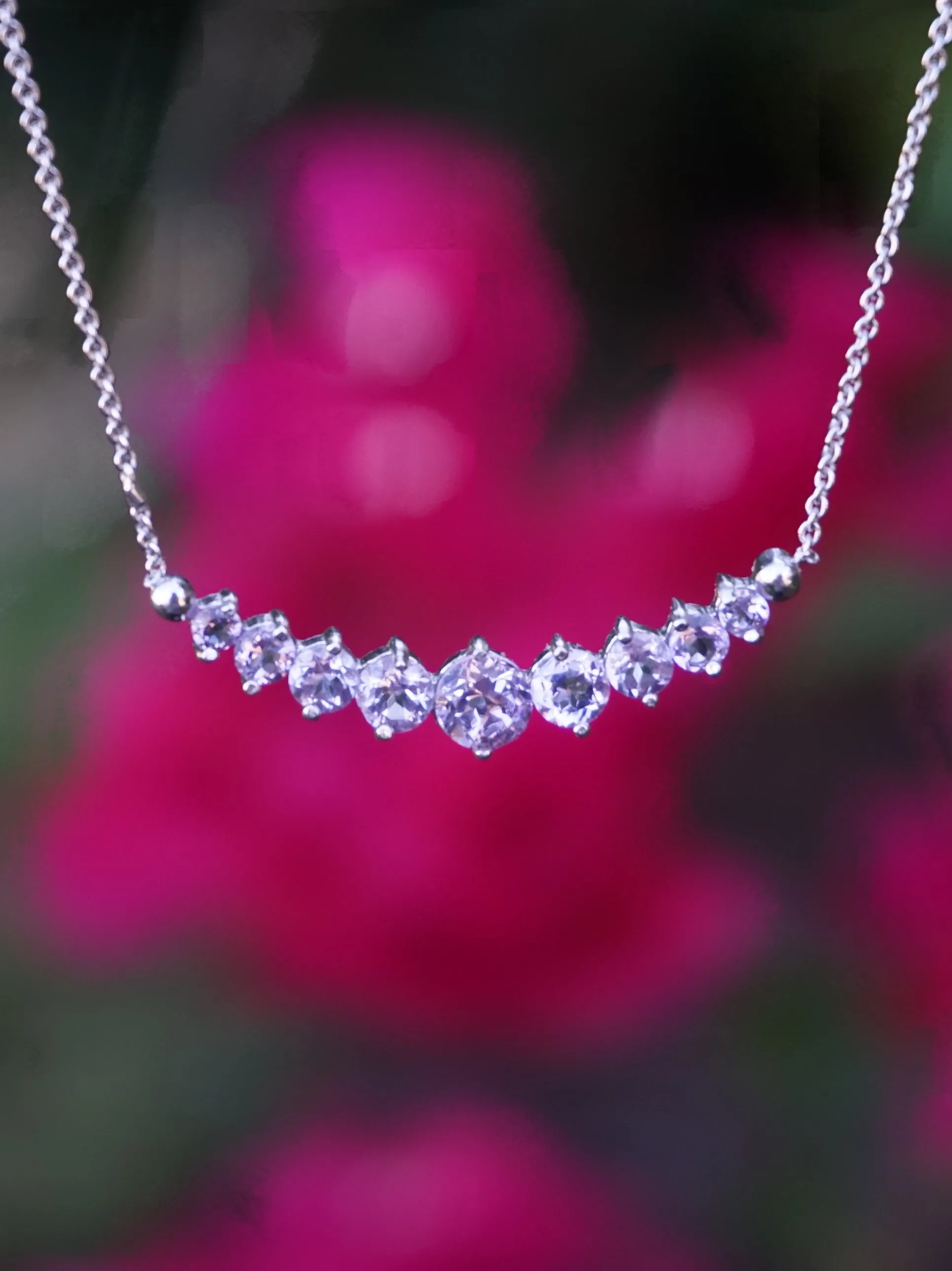 Signature Amethyst Smile Necklace 1
