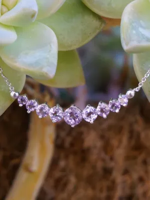 Signature Amethyst Smile Necklace 1