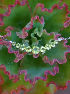 Signature Peridot Smile Necklace 1