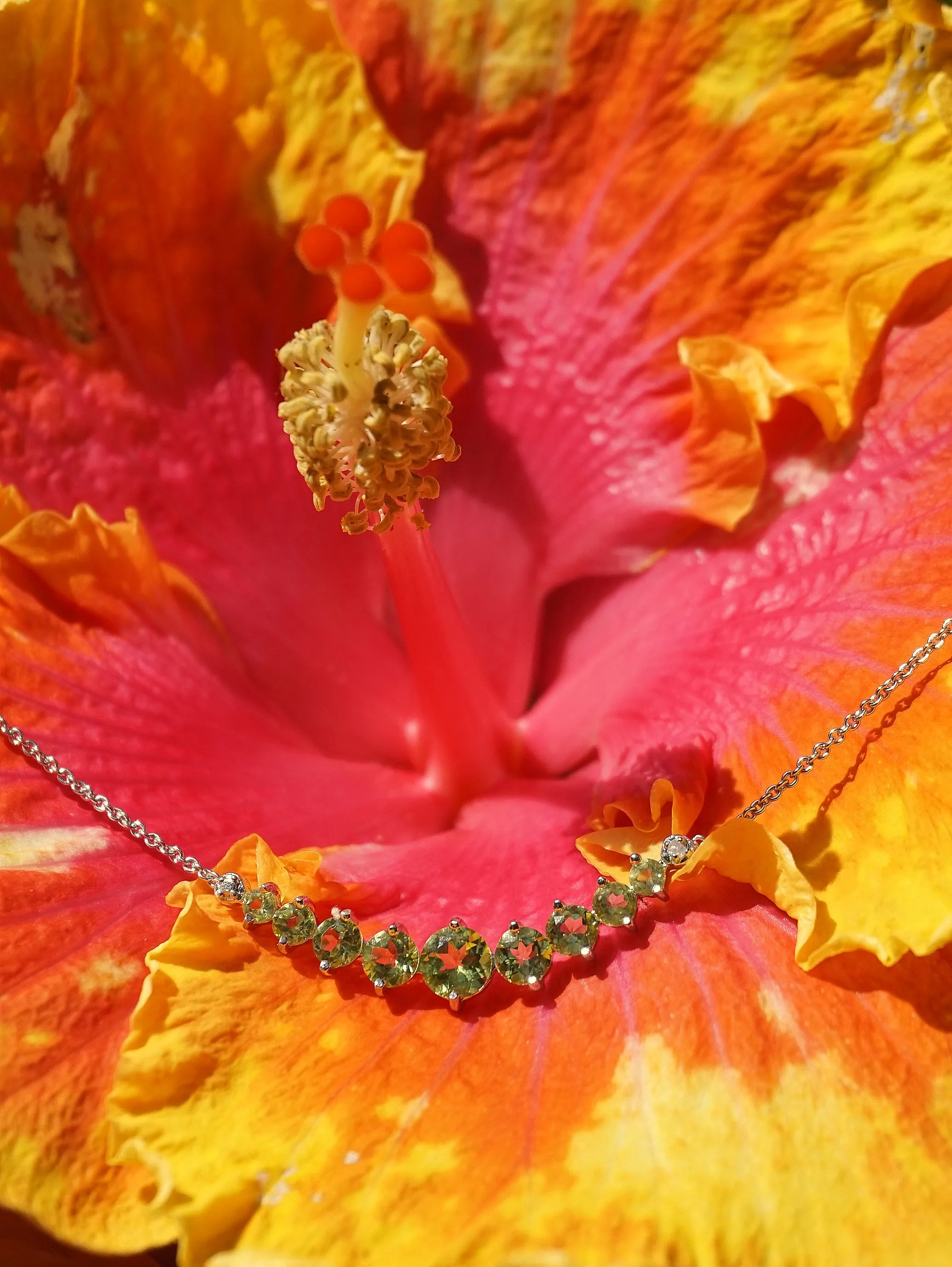 Signature Peridot Smile Necklace 1