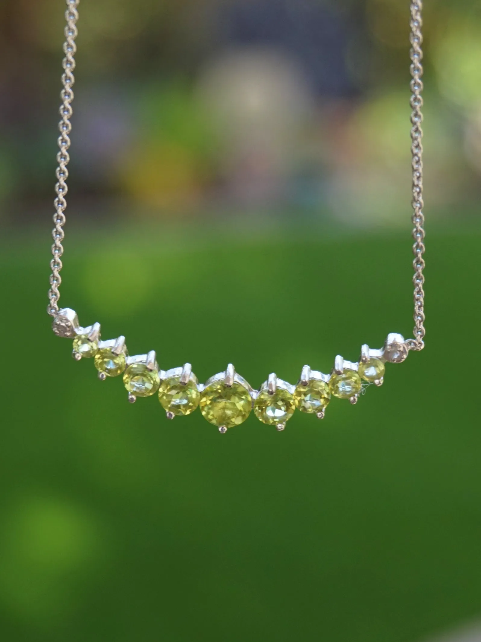 Signature Peridot Smile Necklace 1