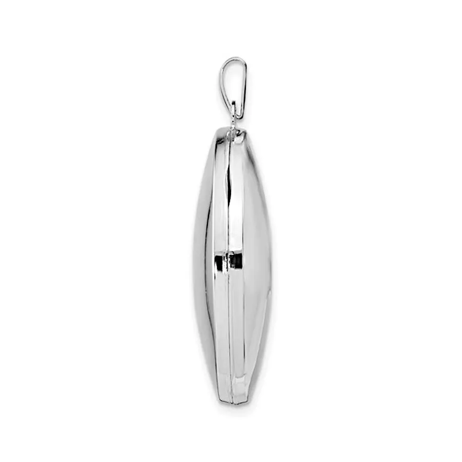 Signature Sterling Silver 32mm Oval Locket