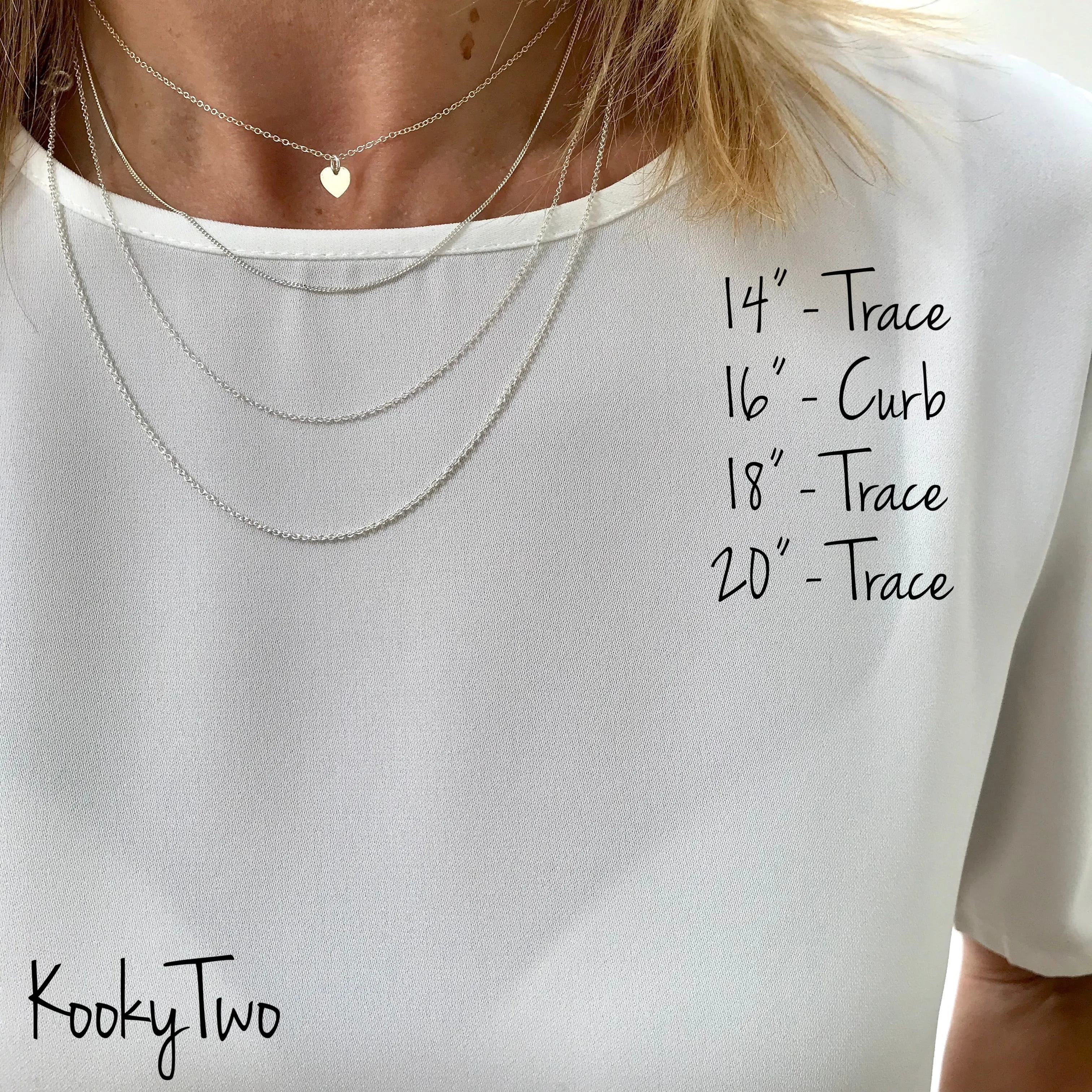 Silver Sweet 16 Birthday Necklace
