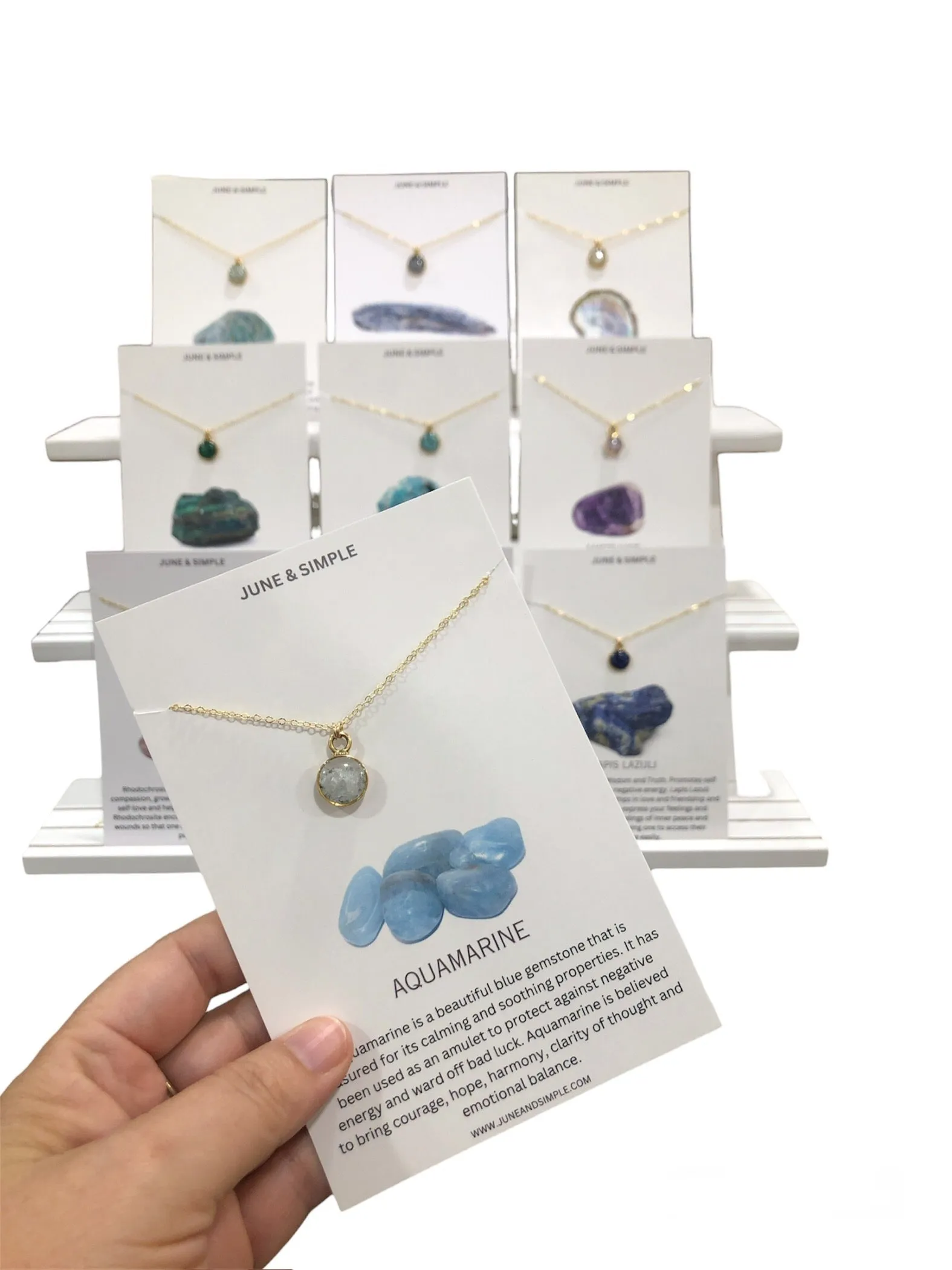 Simple Gemstone Cards Collection